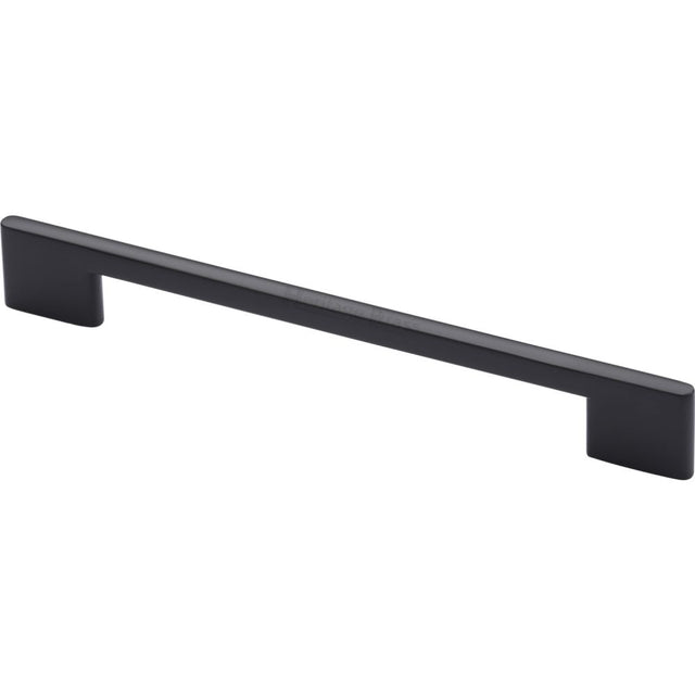 This is an image of a Heritage Brass - Cabinet Pull Slim Metro Design 192mm CTC Matt Bronze Finish, c3681-192-mb that is available to order from T.H Wiggans Ironmongery in Kendal.