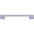 This is an image of a Heritage Brass - Cabinet Pull Slim Metro Design 192mm CTC Polished Chrome Finish, c3681-192-pc that is available to order from T.H Wiggans Ironmongery in Kendal.