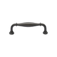 This is an image of a Heritage Brass - Cabinet Pull Henley Traditional Design 102mm CTC Matt Bronze Fi, c3960-102-mb that is available to order from T.H Wiggans Ironmongery in Kendal.