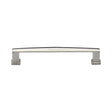 This is an image of a Heritage Brass - Cabinet Pull Vintage Design 152mm CTC Polished Nickel Finish, c4384-152-pnf that is available to order from T.H Wiggans Ironmongery in Kendal.