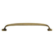 This is an image of a Heritage Brass - Cabinet Pull Durham Design 203mm CTC Antique Brass Finish, c7213-203-at that is available to order from T.H Wiggans Ironmongery in Kendal.
