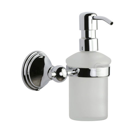 This is an image of a M.Marcus - Soap dispenser with high quality pump Polished Chrome Finish, cam-soap-pc that is available to order from T.H Wiggans Ironmongery in Kendal.