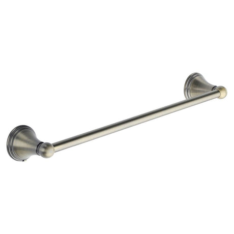 This is an image of a M.Marcus - Singel towel rail 40cm Matt Antique Finish, cam-towel-45-ma that is available to order from T.H Wiggans Ironmongery in Kendal.