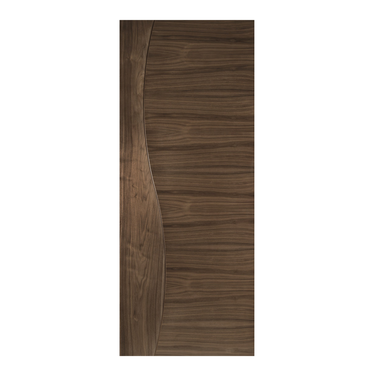 This is an image of Deanta Cadiz Prefinished Walnut Doors available to order from T.H. Wiggans Ironmongery in Kendal