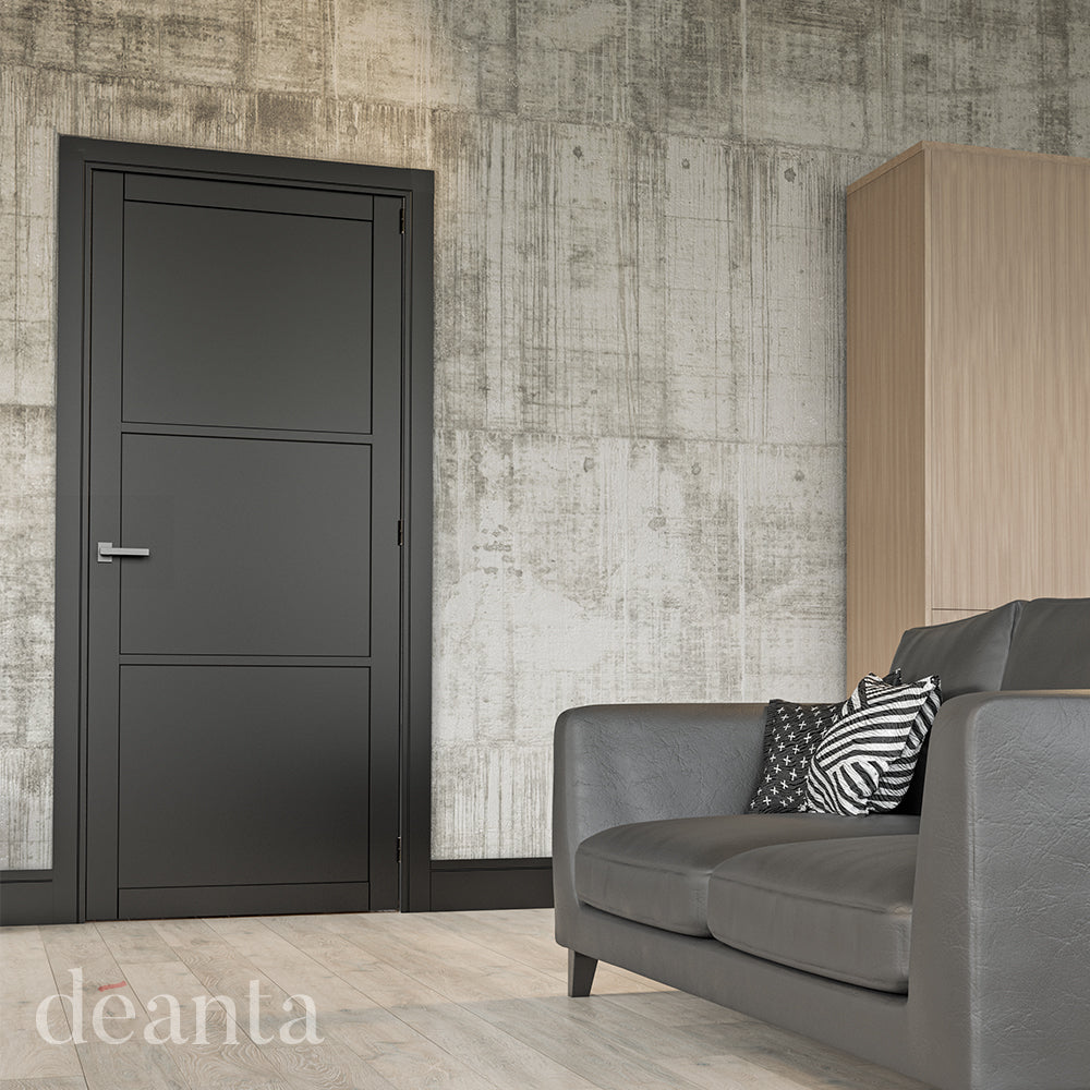 Deanta Camden Black Prefinished Doors