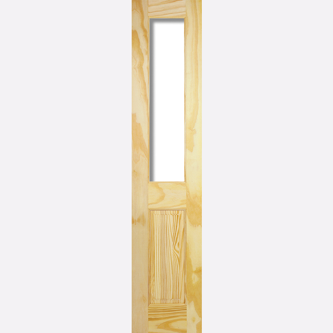 This is an image showing the LPD - Richmond 1L Unglazed Clear Pine Doors Available to order from T.H. Wiggans Ironmongery in Kendal