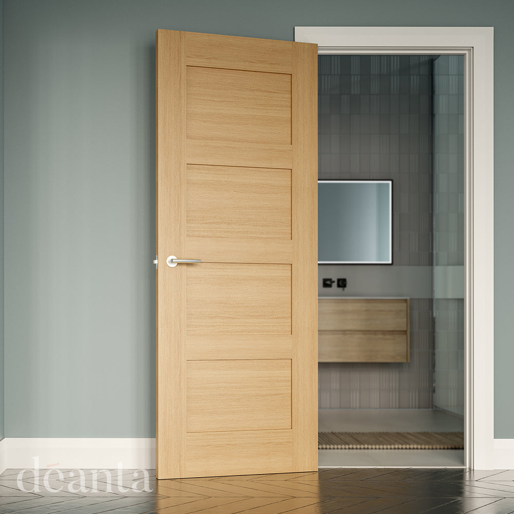 Deanta Coventry Unfinished Oak Doors