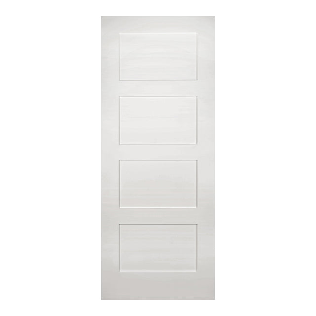 This is an image of Deanta Coventry White Primed Doors available to order from T.H. Wiggans Ironmongery in Kendal