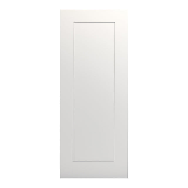 This is an image of Deanta Denver White Primed Doors available to order from T.H. Wiggans Ironmongery in Kendal