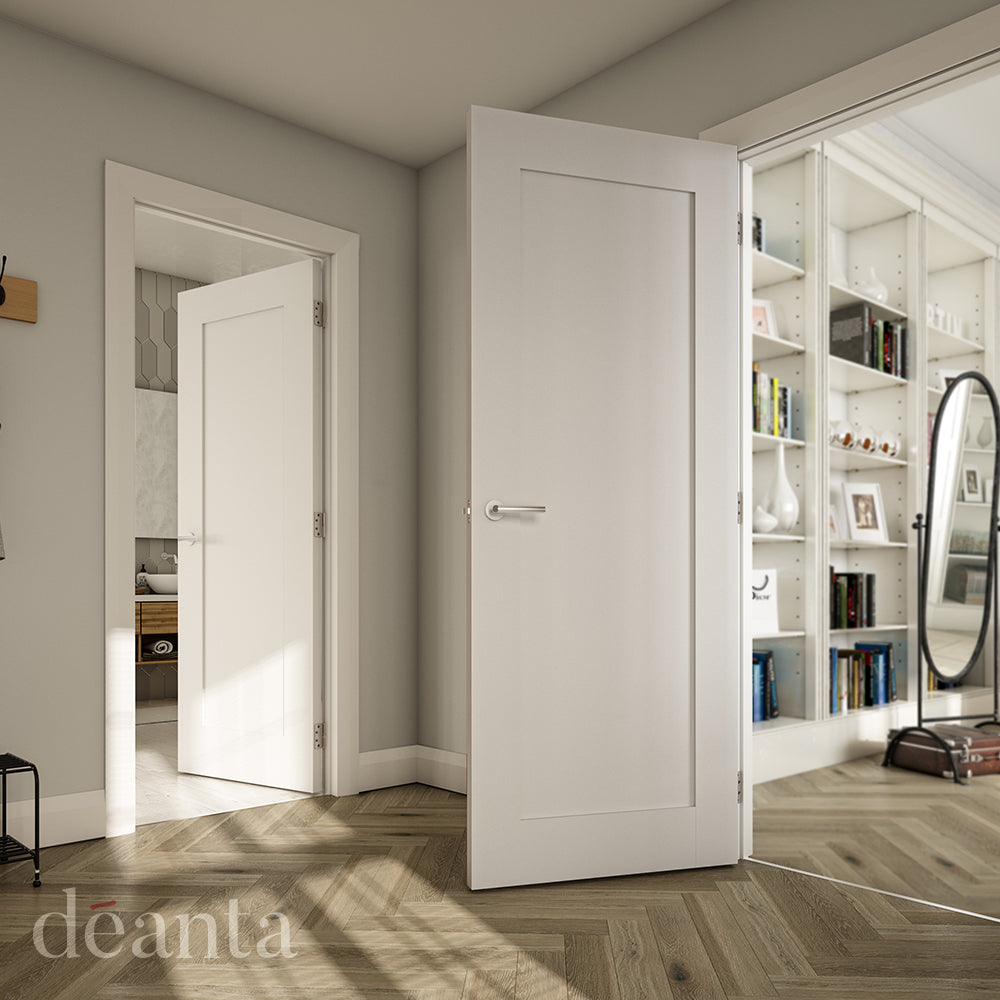 Deanta Denver White Primed Doors