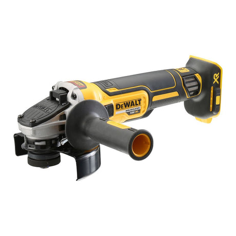 This is an image of DEWALT DCG405N 18V XR Brushless 125mm Angle Grinder BODY ONLY available to order from T.H. Wiggans Ironmongery in Kendal