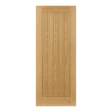 This is an image of Deanta Ely Prefinished Oak Doors available to order from T.H. Wiggans Ironmongery in Kendal