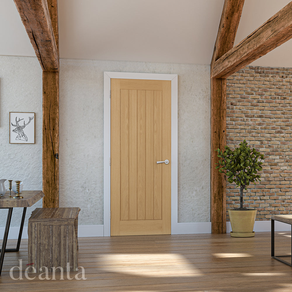 Deanta Ely Prefinished Oak Doors