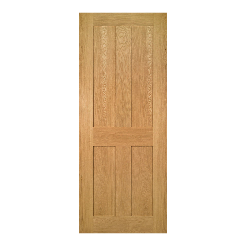 This is an image of Deanta Eton Unfinished Oak Doors available to order from T.H. Wiggans Ironmongery in Kendal