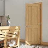 Deanta Eton Unfinished Oak Doors