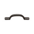This is an image of a M.Marcus - Black Iron Rustic Cabinet Pull Russell Design 102mm, fb1090-102 that is available to order from T.H Wiggans Ironmongery in Kendal.