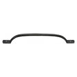 This is an image of a M.Marcus - Black Iron Rustic Cabinet Pull Russell Design 254mm, fb1090-254 that is available to order from T.H Wiggans Ironmongery in Kendal.