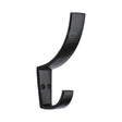 This is an image of a M.Marcus - Black Iron Rustic Hat & Coat Hook, fb157 that is available to order from T.H Wiggans Ironmongery in Kendal.