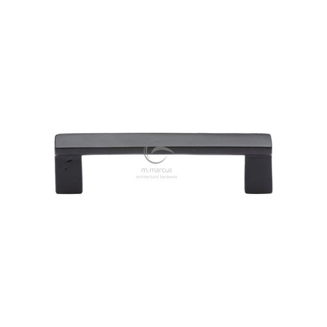 This is an image of a M.Marcus - Black Iron Rustic Cabinet Pull Anvil Design 96mm CTC, fb317-96 that is available to order from T.H Wiggans Ironmongery in Kendal.