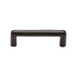 This is an image of a M.Marcus - Black Iron Rustic Cabinet Pull D Shaped 96mm CTC, fb331-96 that is available to order from T.H Wiggans Ironmongery in Kendal.