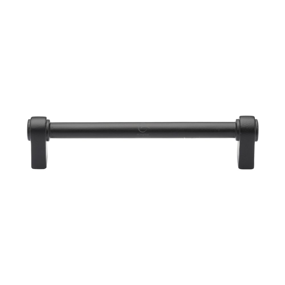 This is an image of a M.Marcus - Black Iron Rustic Cabinet Pull Artisan Design 160mm CTC, fb3325-160 that is available to order from T.H Wiggans Ironmongery in Kendal.