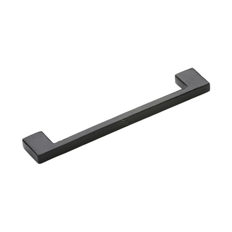 This is an image of a M.Marcus - Black Iron Rustic Cabinet Pull Metro Design 160mm CTC, fb337-160 that is available to order from T.H Wiggans Ironmongery in Kendal.