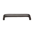This is an image of a M.Marcus - The Cabinet Pull D Shaped 152mm Black Iron, fb341-152 that is available to order from T.H Wiggans Ironmongery in Kendal.