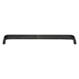 This is an image of a M.Marcus - The Cabinet Pull D Shaped 254mm Black Iron, fb341-254 that is available to order from T.H Wiggans Ironmongery in Kendal.