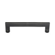 This is an image of a M.Marcus - Black Iron Rustic Cabinet Pull Apollo Design 160mm CTC, fb345-160 that is available to order from T.H Wiggans Ironmongery in Kendal.