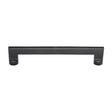 This is an image of a M.Marcus - Black Iron Rustic Cabinet Pull Apollo Design 192mm CTC, fb345-192 that is available to order from T.H Wiggans Ironmongery in Kendal.