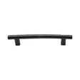 This is an image of a M.Marcus - Black Iron Rustic Cabinet Pull T Bar Design 160mm CTC, fb361-160 that is available to order from T.H Wiggans Ironmongery in Kendal.