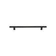 This is an image of a M.Marcus - The Cabinet Pull Round Bar Design 216mm Black Iron, fb361-216 that is available to order from T.H Wiggans Ironmongery in Kendal.