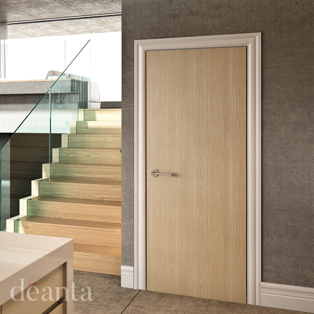 Deanta Flush Prefinished Ash 6mm Lipping Doors