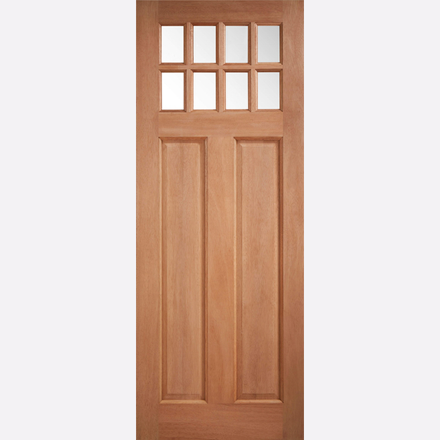 This is an image showing the LPD - Chigwell Clear Glazed Hardwood M&T Doors Available to order from T.H. Wiggans Ironmongery in Kendal