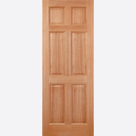 This is an image showing the LPD - Colonial 6P Hardwood Dowelled Doors Available to order from T.H. Wiggans Ironmongery in Kendal