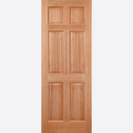 This is an image showing the LPD - Colonial 6P Hardwood M&T Doors Available to order from T.H. Wiggans Ironmongery in Kendal