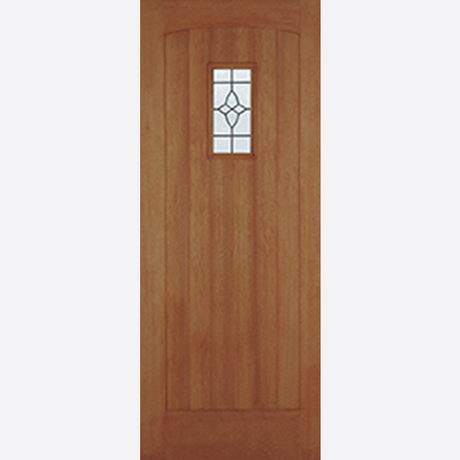 This is an image showing the LPD - Cottage 1L Hardwood M&T Doors Available to order from T.H. Wiggans Ironmongery in Kendal