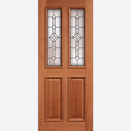 This is an image showing the LPD - Derby 2L Hardwood M&T Doors Available to order from T.H. Wiggans Ironmongery in Kendal