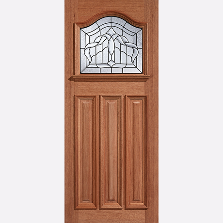 This is an image showing the LPD - Estate Crown 1L Hardwood M&T Doors Available to order from T.H. Wiggans Ironmongery in Kendal