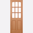 This is an image showing the LPD - Georgia Hardwood Dowelled Doors Available to order from T.H. Wiggans Ironmongery in Kendal