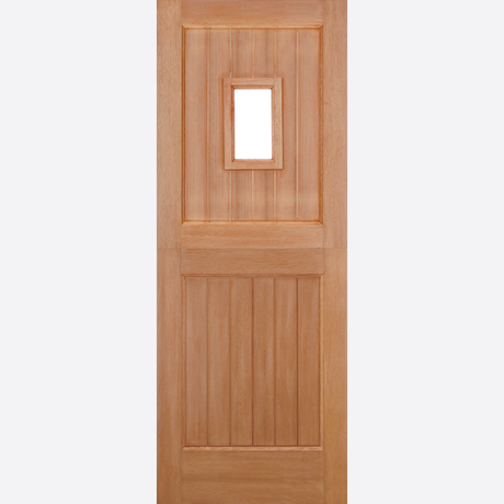 This is an image showing the LPD - Stable 1L Straight Top Hardwood M&T Doors Available to order from T.H. Wiggans Ironmongery in Kendal