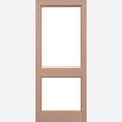 This is an image showing the LPD - 2XGG Hemlock Doors Available to order from T.H. Wiggans Ironmongery in Kendal