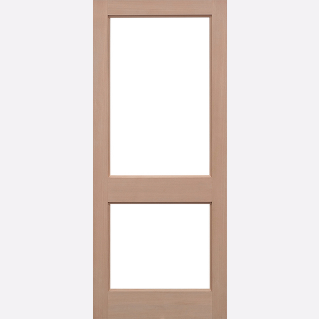 This is an image showing the LPD - 2XGG Hemlock Doors Available to order from T.H. Wiggans Ironmongery in Kendal