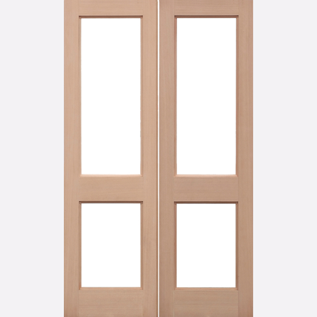 This is an image showing the LPD - 2XGG Hemlock Doors Available to order from T.H. Wiggans Ironmongery in Kendal