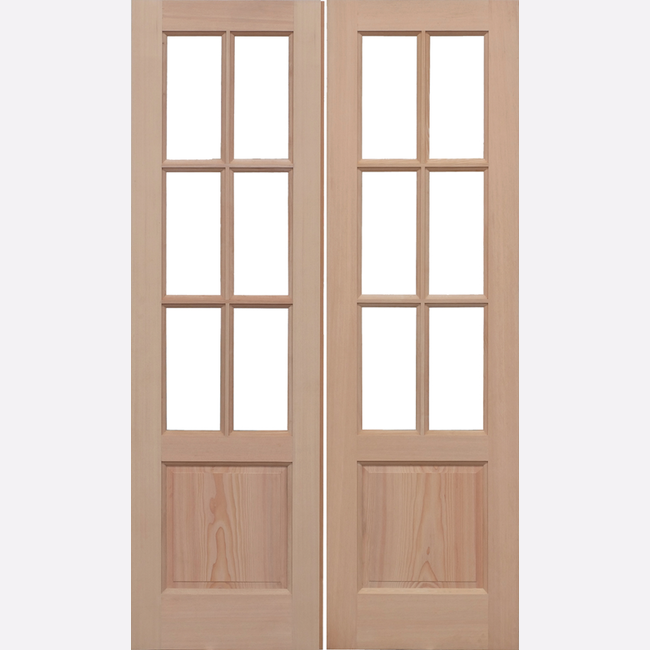 This is an image showing the LPD - GTP 2P Hemlock Doors Available to order from T.H. Wiggans Ironmongery in Kendal