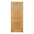 This is an image of Deanta Kensington Prefinished Oak Doors available to order from T.H. Wiggans Ironmongery in Kendal