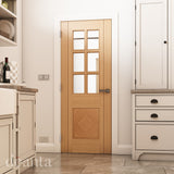 Deanta Kensington Prefinished Oak Bevelled Glaze Doors