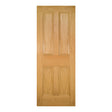 This is an image of Deanta Kingston Unfinished Oak Doors available to order from T.H. Wiggans Ironmongery in Kendal