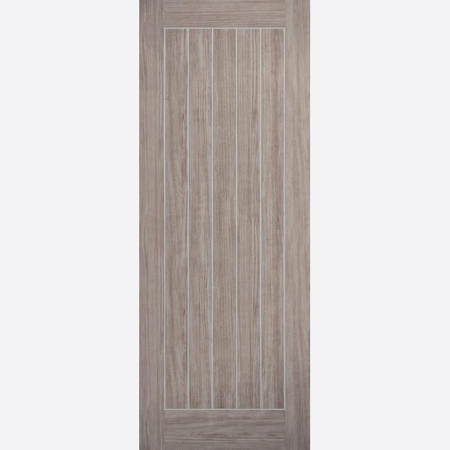 This is an image showing the LPD - Mexicano Laminate Pre-finished Light Grey Laminate Doors Available to order from T.H. Wiggans Ironmongery in Kendal