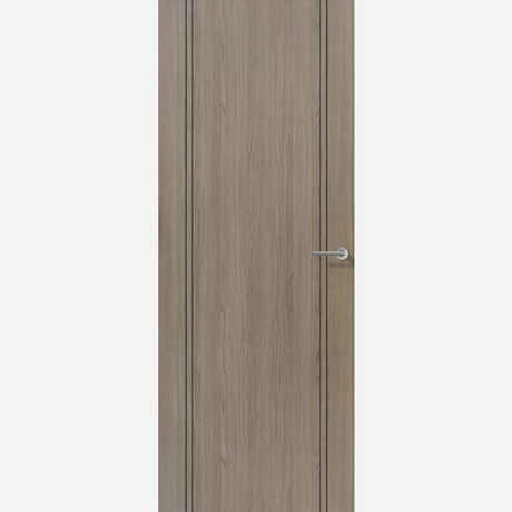 This is an image showing the LPD - Monaco Laminate Pre-finished Light Grey Laminate Doors Available to order from T.H. Wiggans Ironmongery in Kendal